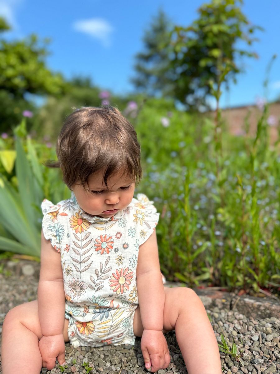 Odette Retro Floral Bubble