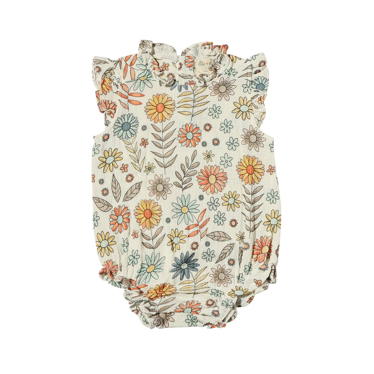 Odette Retro Floral Bubble