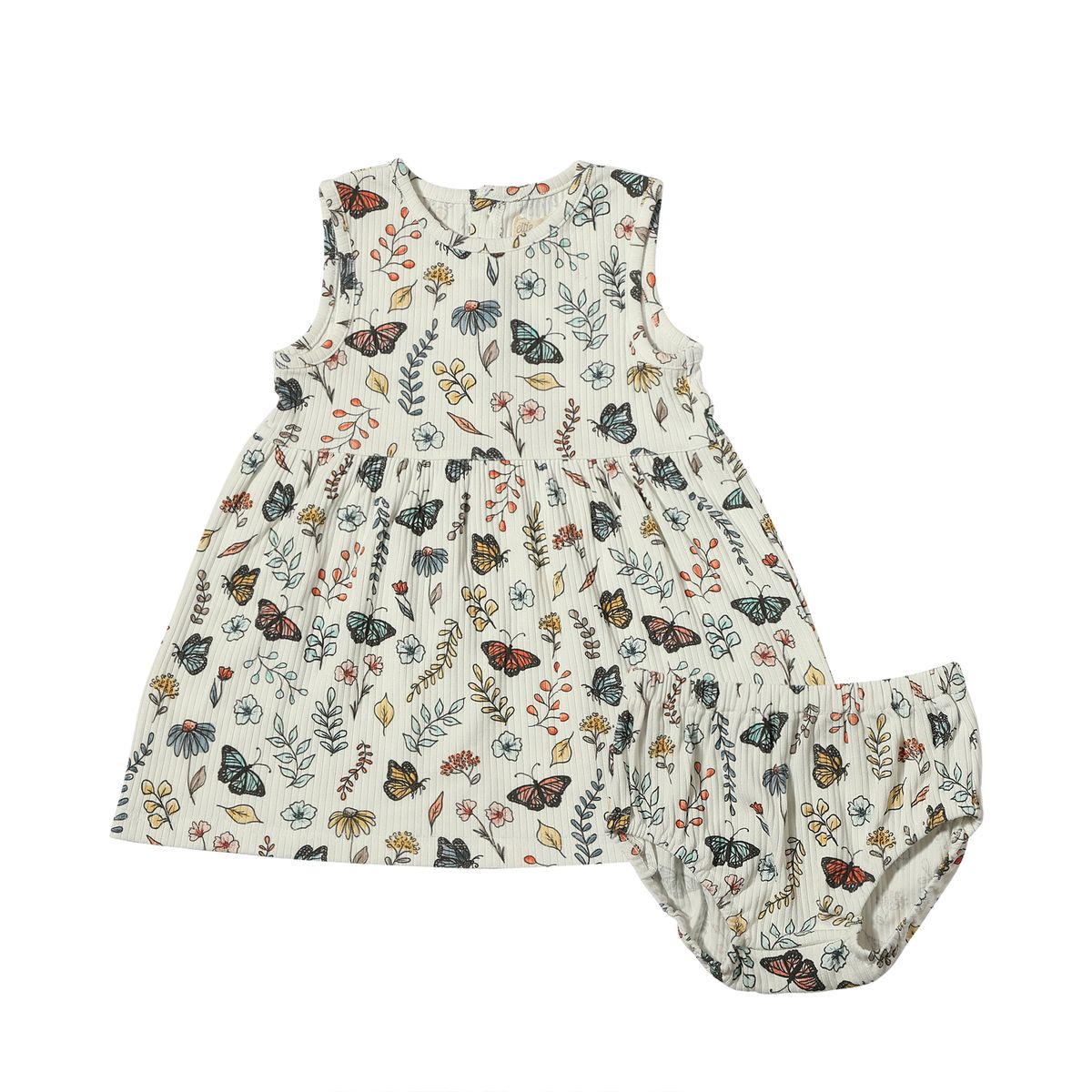 Evie Dress – Floral Butterfly