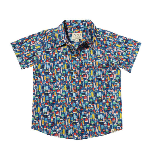 MAUI Printed Shirt-Multi Buoys