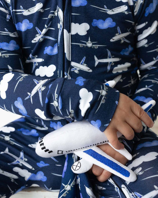 Airplane Poppy Convertible Romper