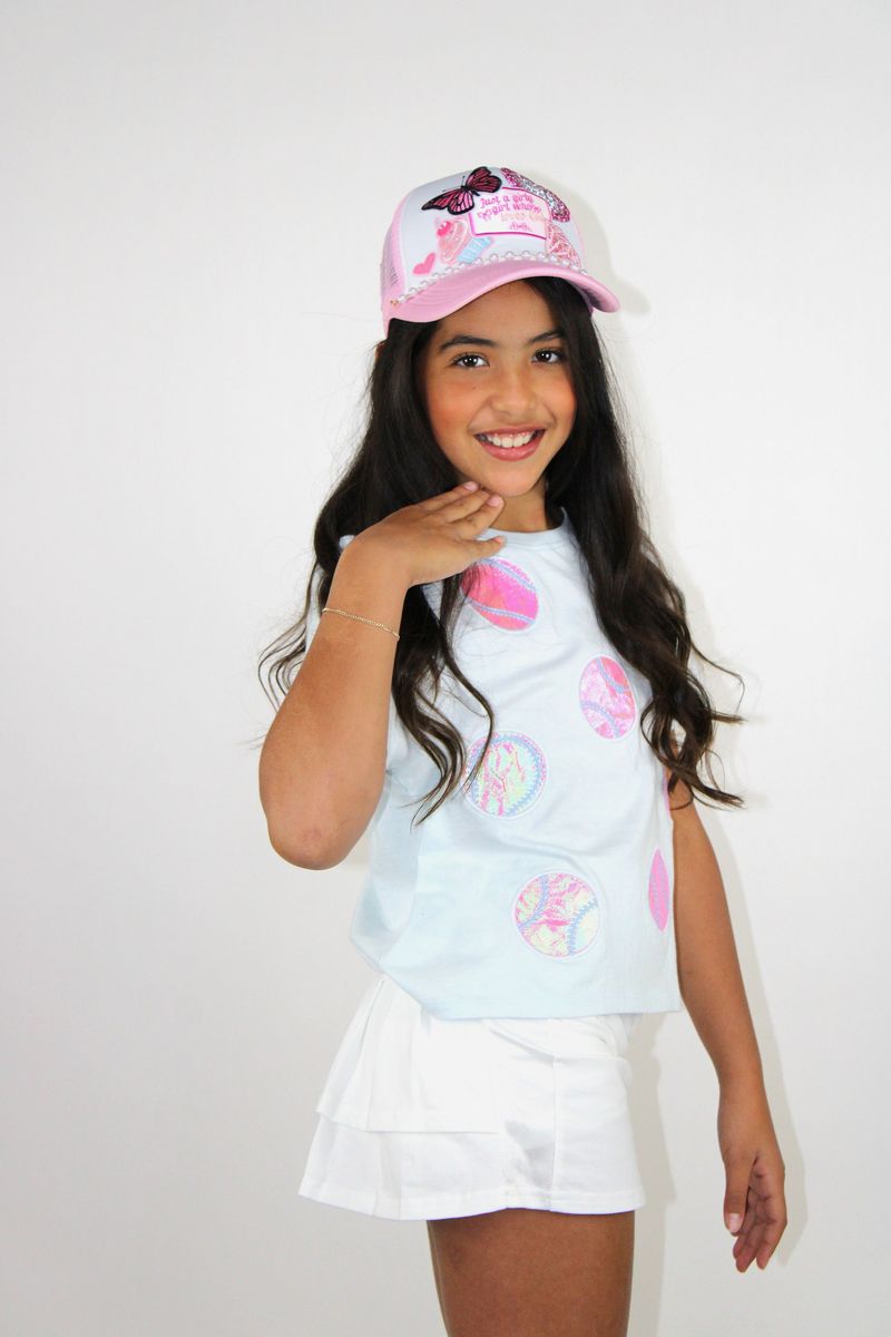 Baseball Applique T-shirt
