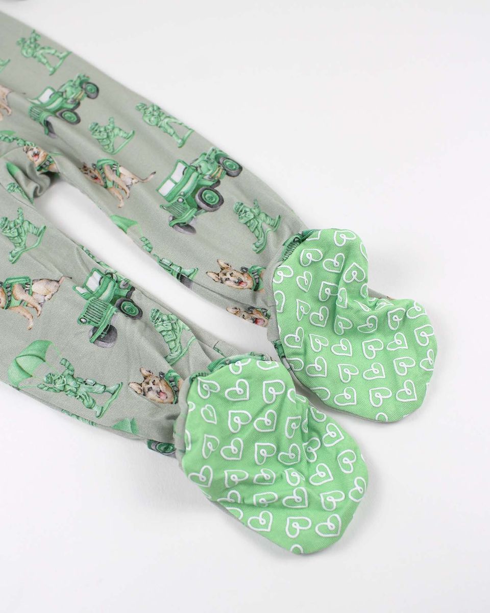 Major Zippered Footie
