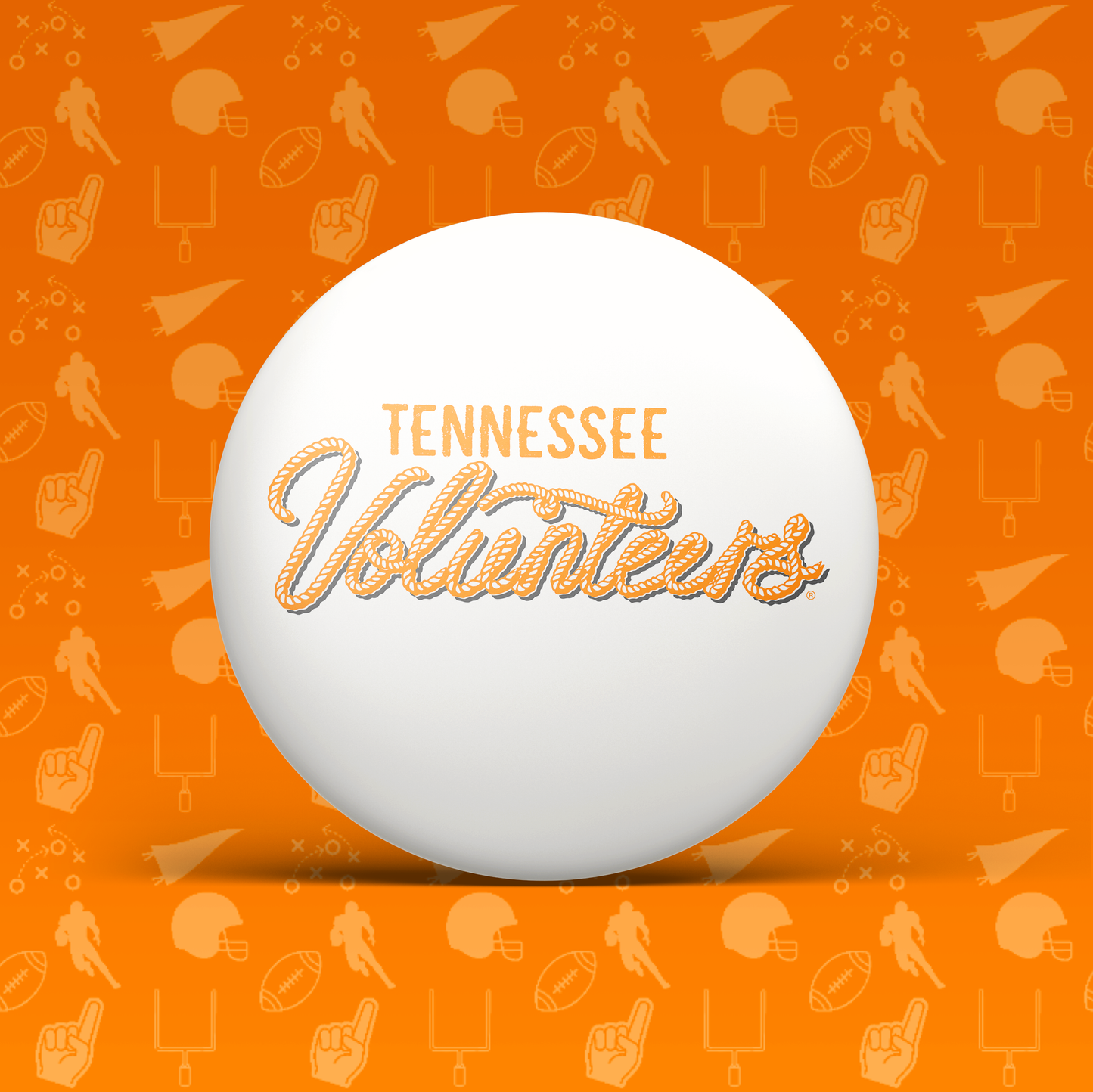 Tennessee Volunteers Rope Button