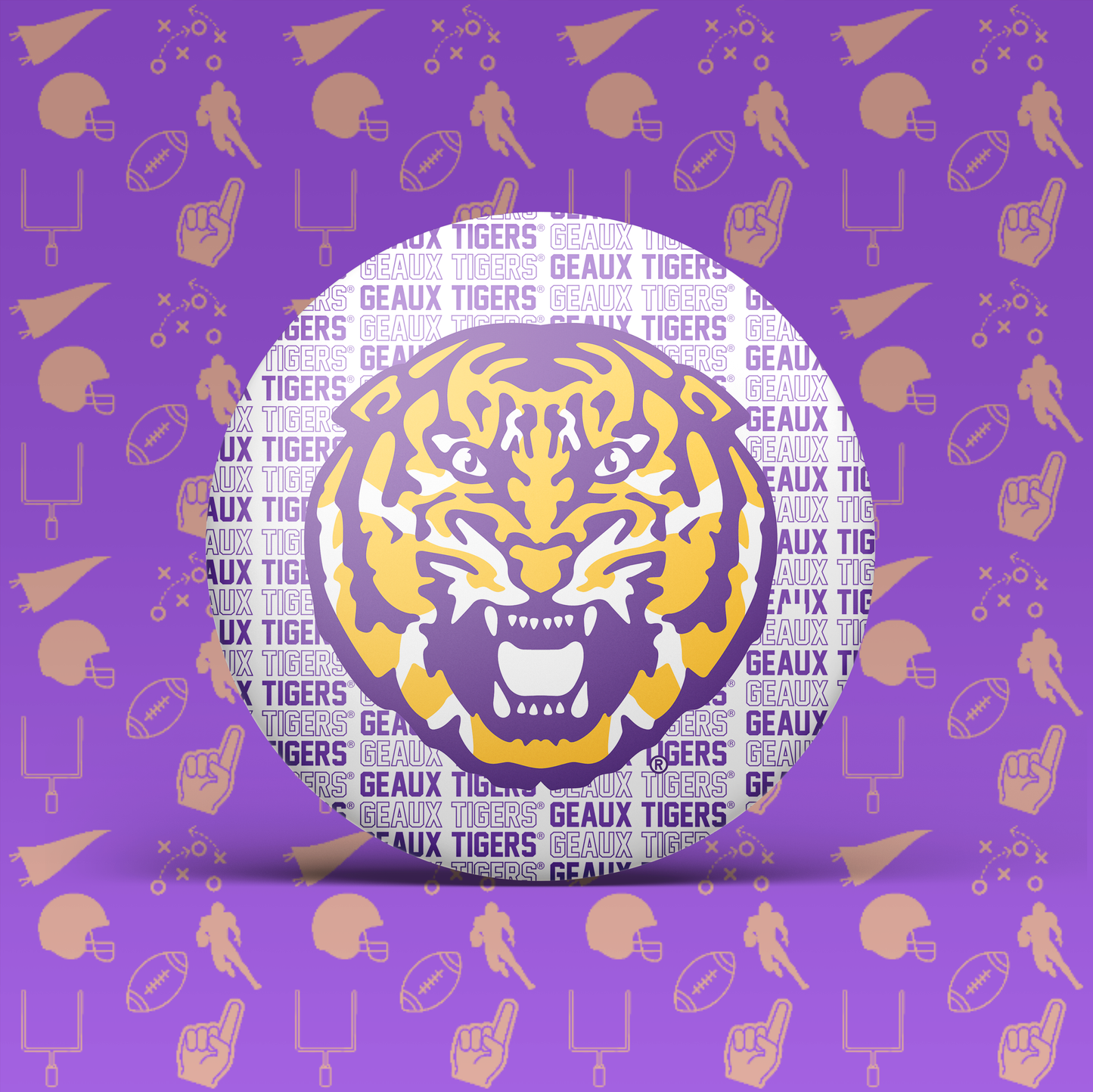 Tiger Logo Button
