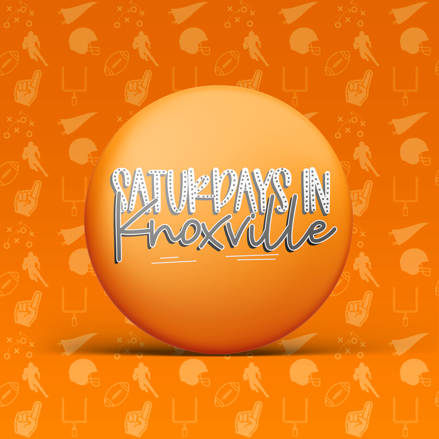 Saturdays in Knoxville Button