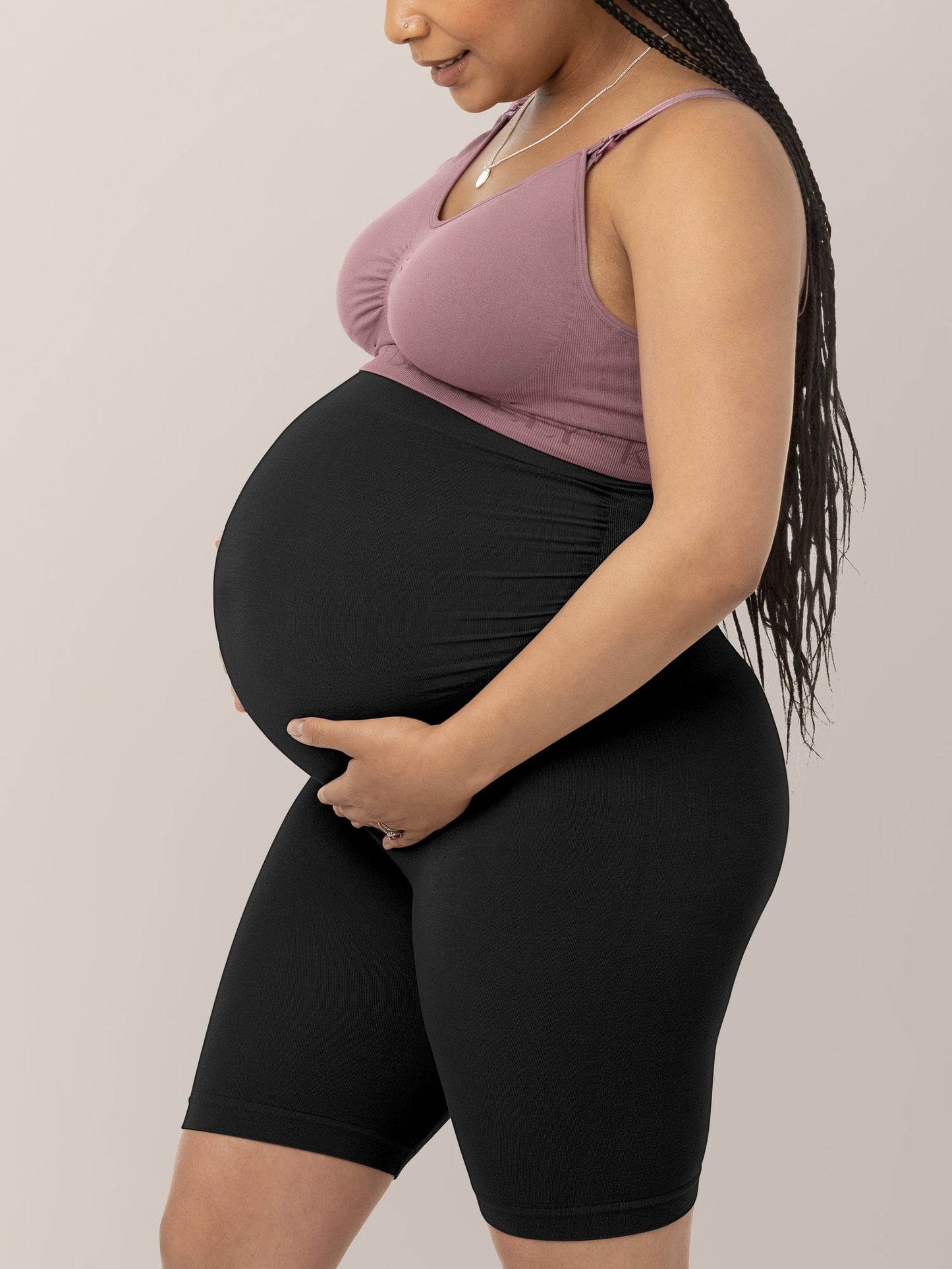 Seamless No-Chafe Maternity Underwear | Black