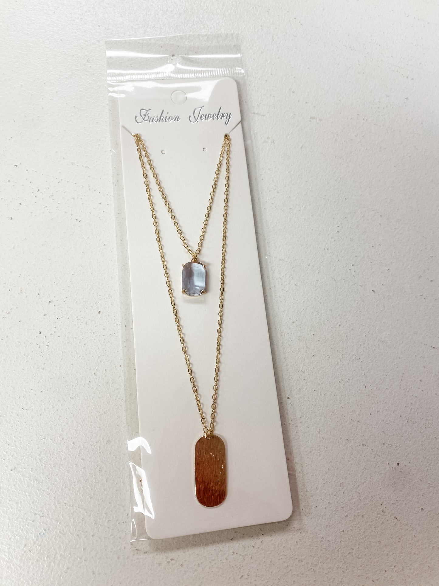 Stewart Layered Necklace LAVENDER