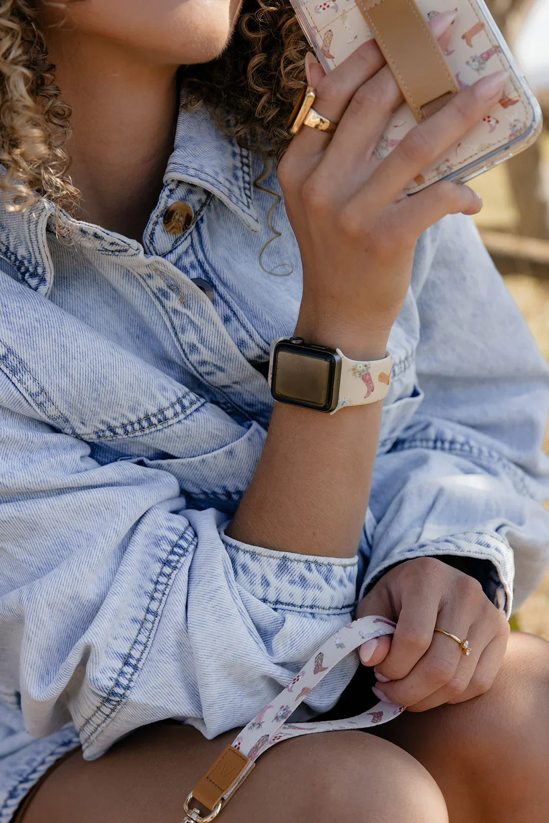 Boots and Bloom Watch Band
