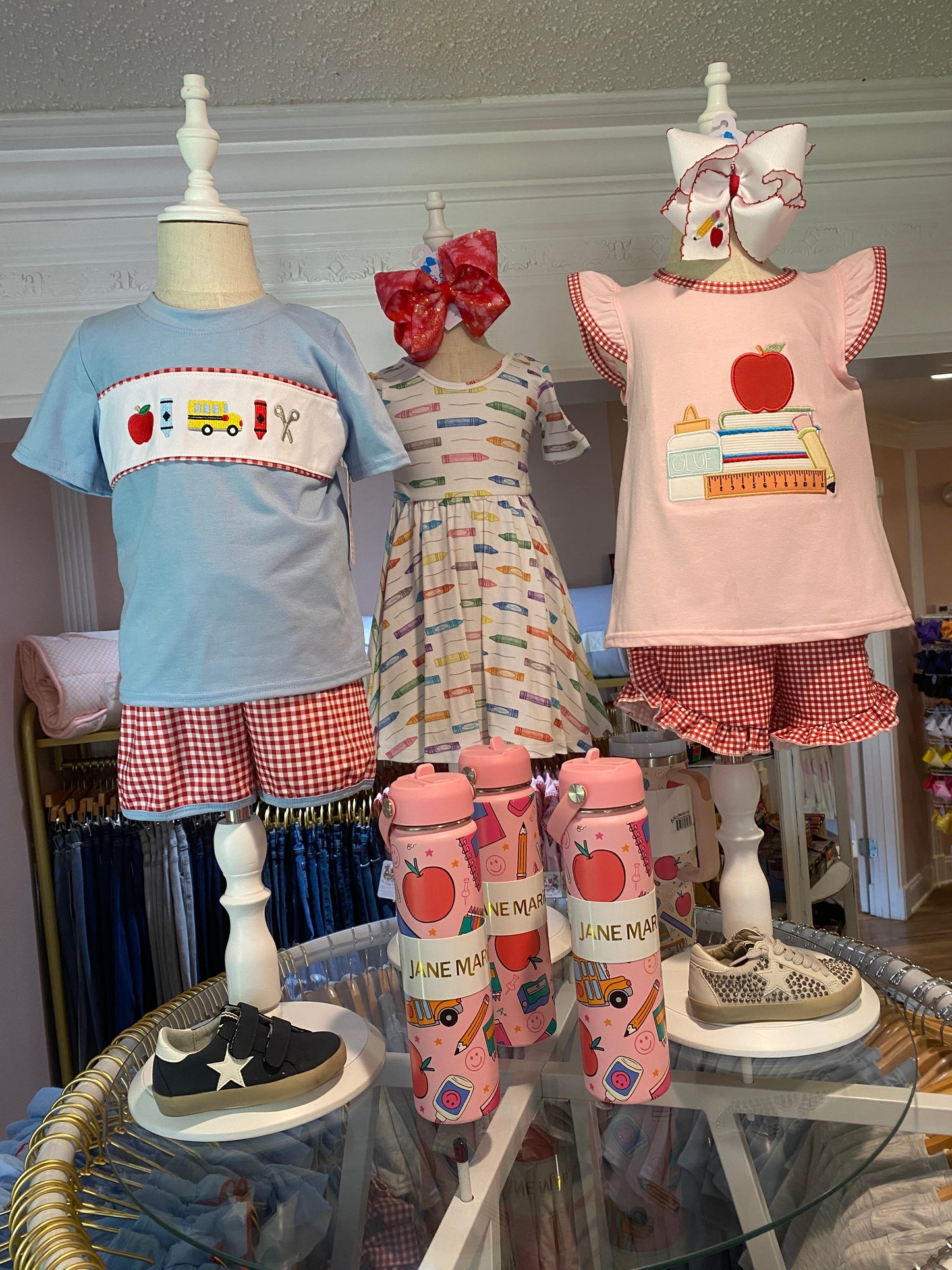You Color My World Cotton Twirl Dress