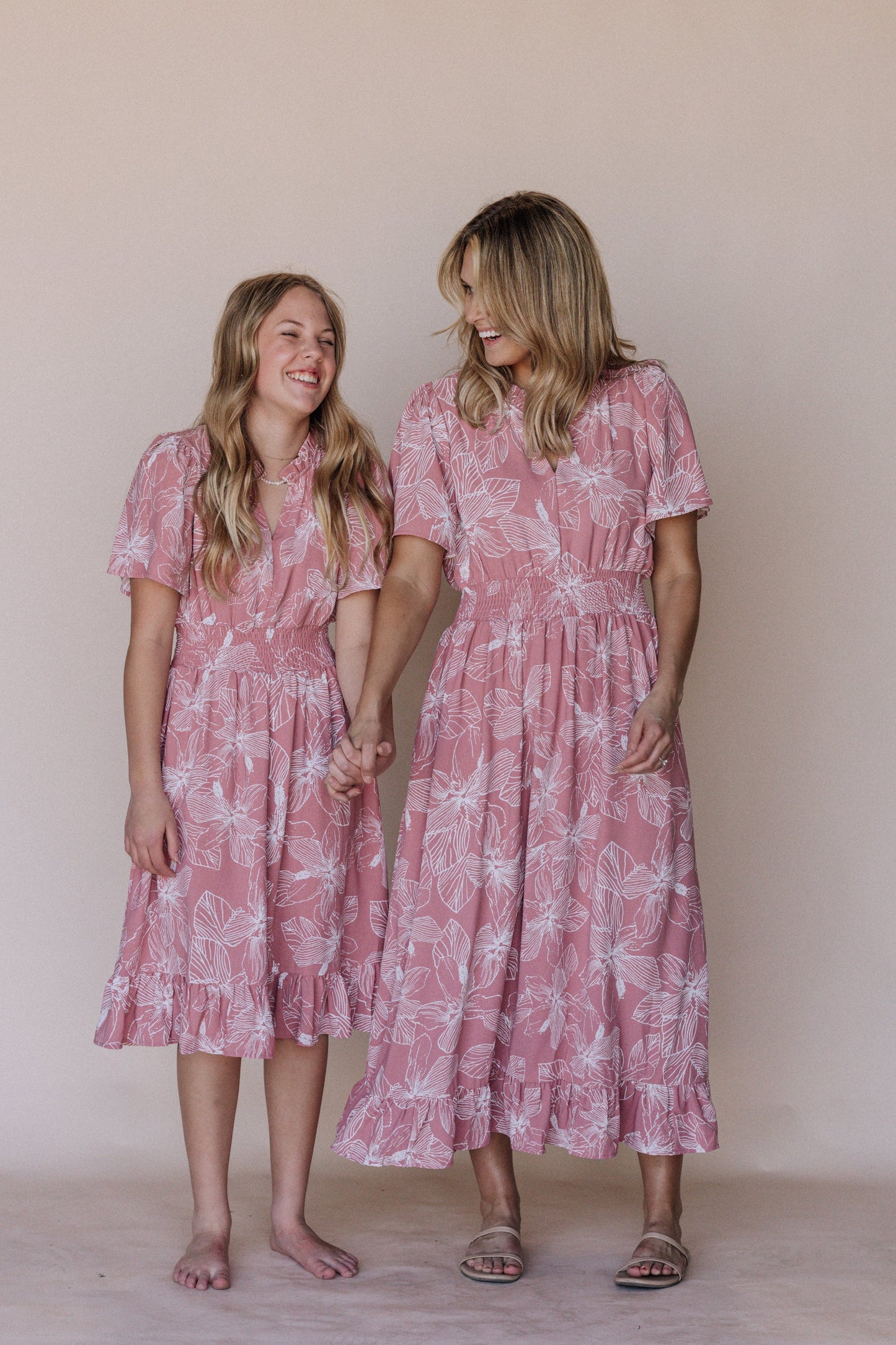 Gabby Dress in Light Pink Kids