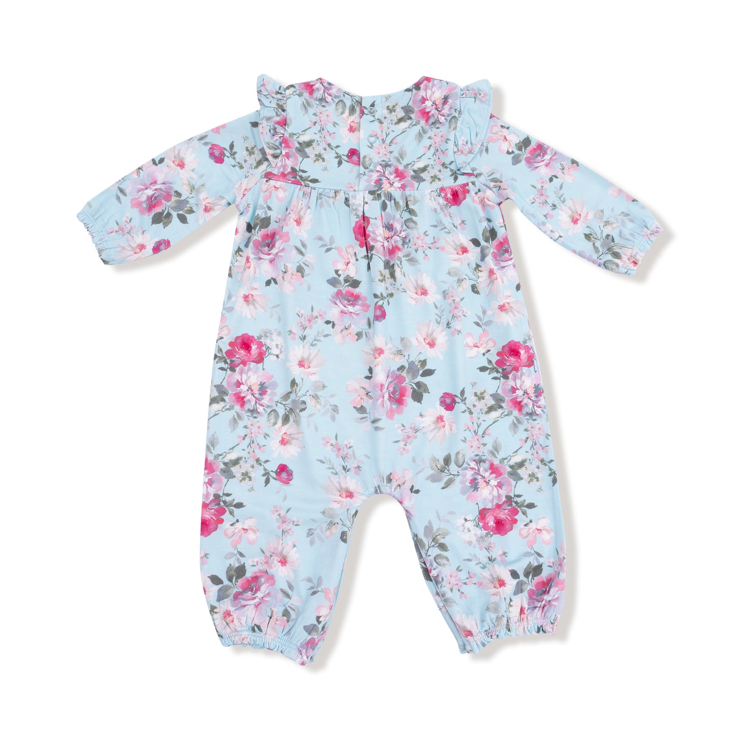 Charlotte Floral - Ruffle Sleeve Romper