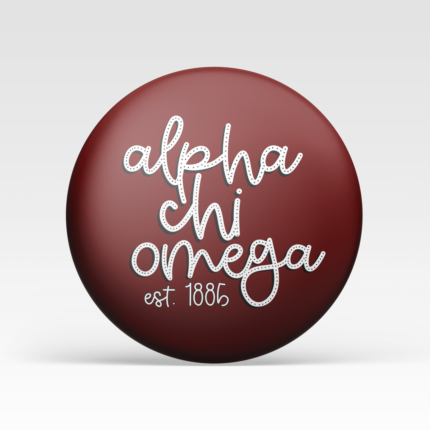 Alpha Chi Omega Est. 1885 - Maroon