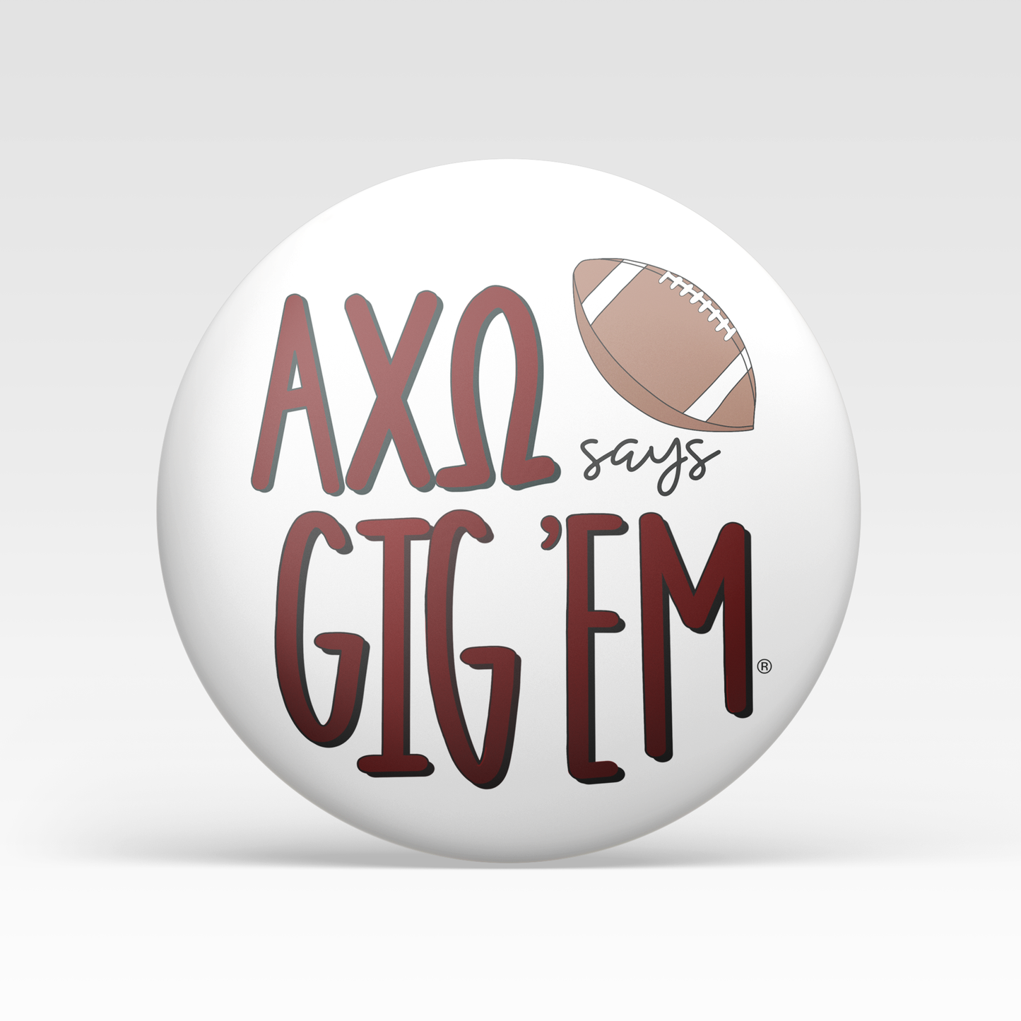 Alpha Chi Omega says Gig 'Em