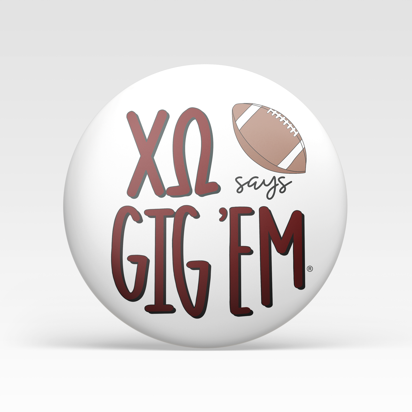 Chi Omega says Gig 'Em