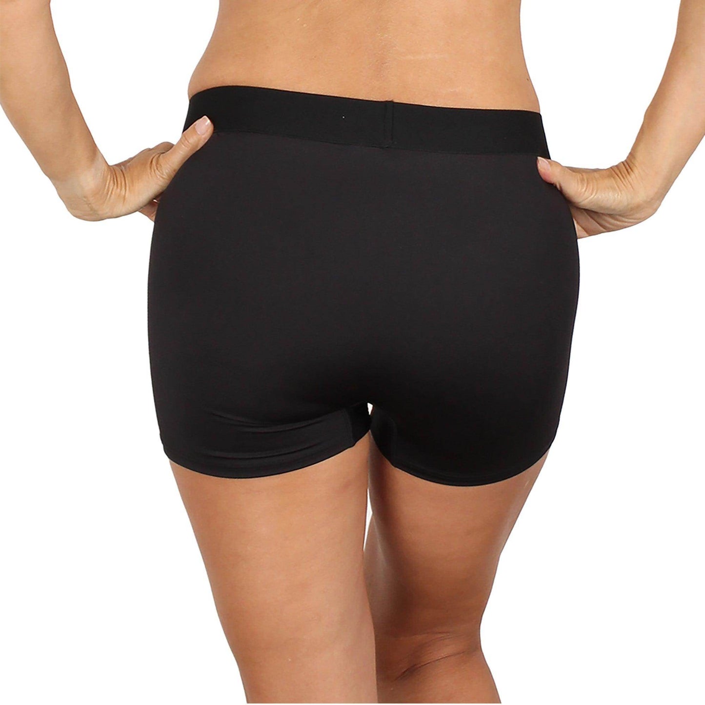 Womens Boxer Brief 3" | Black