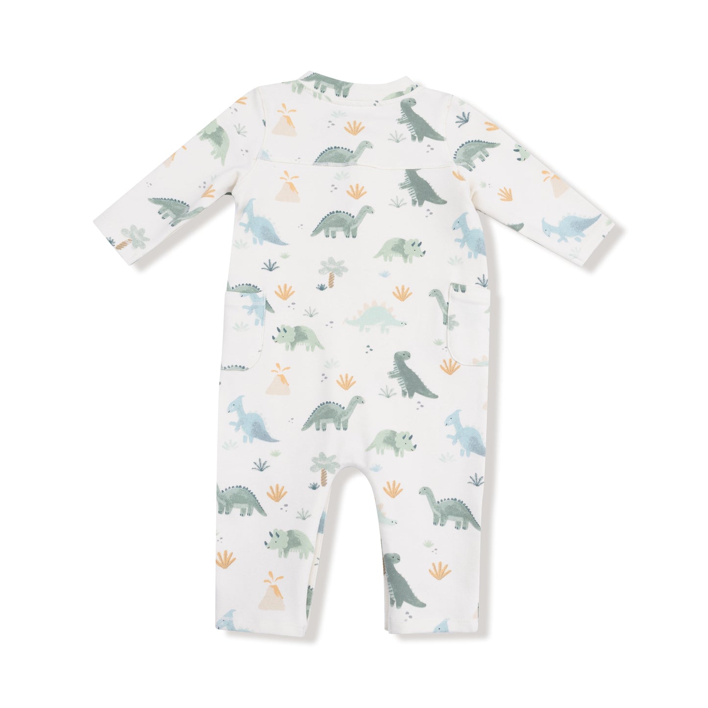 Soft Dinos - Green - Uni Romper