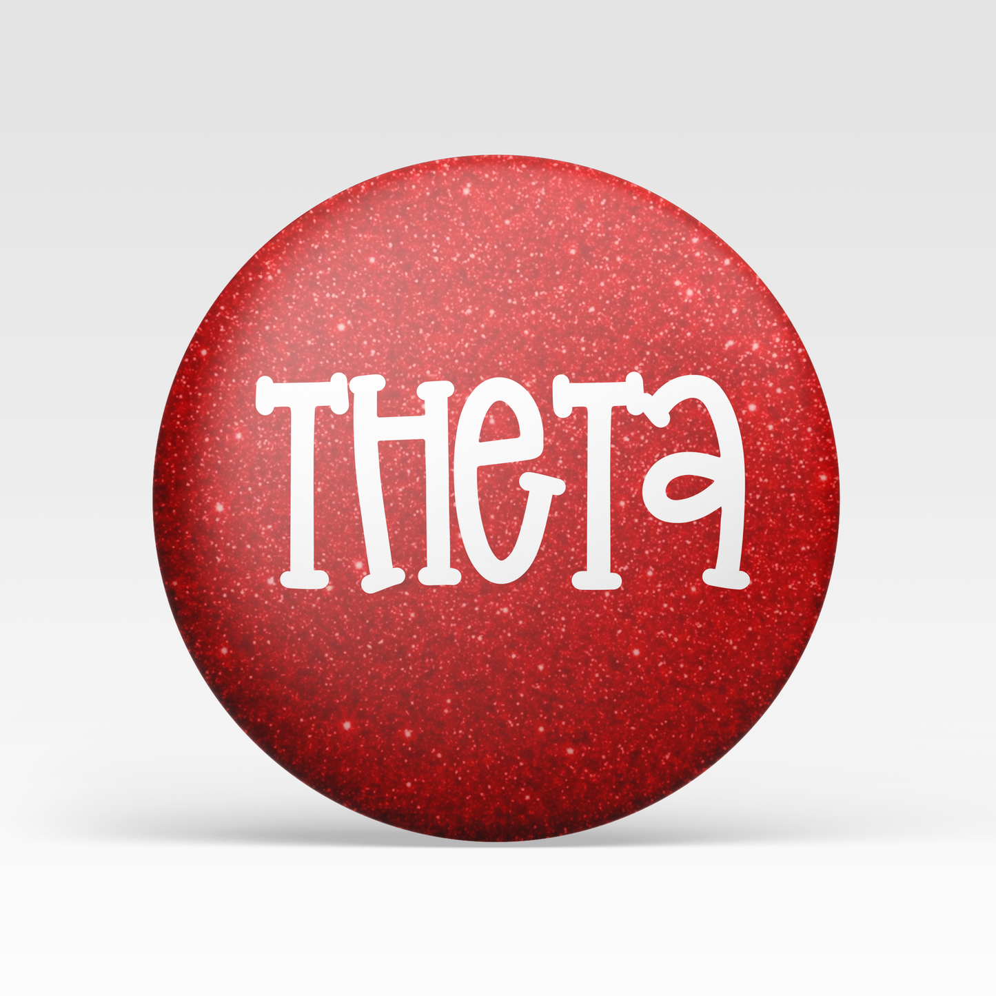 Kappa Alpha Theta Red Glitter