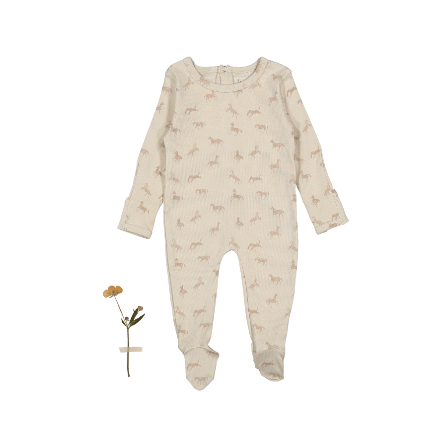 The Printed Romper - Horse