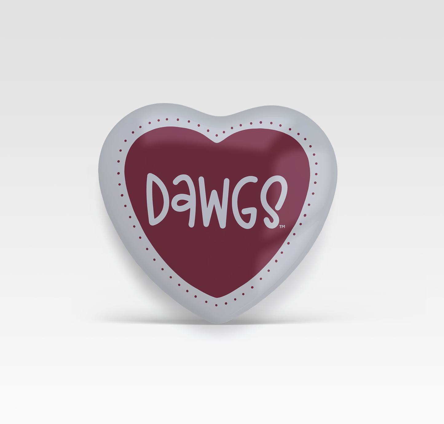 Dawgs Heart Button