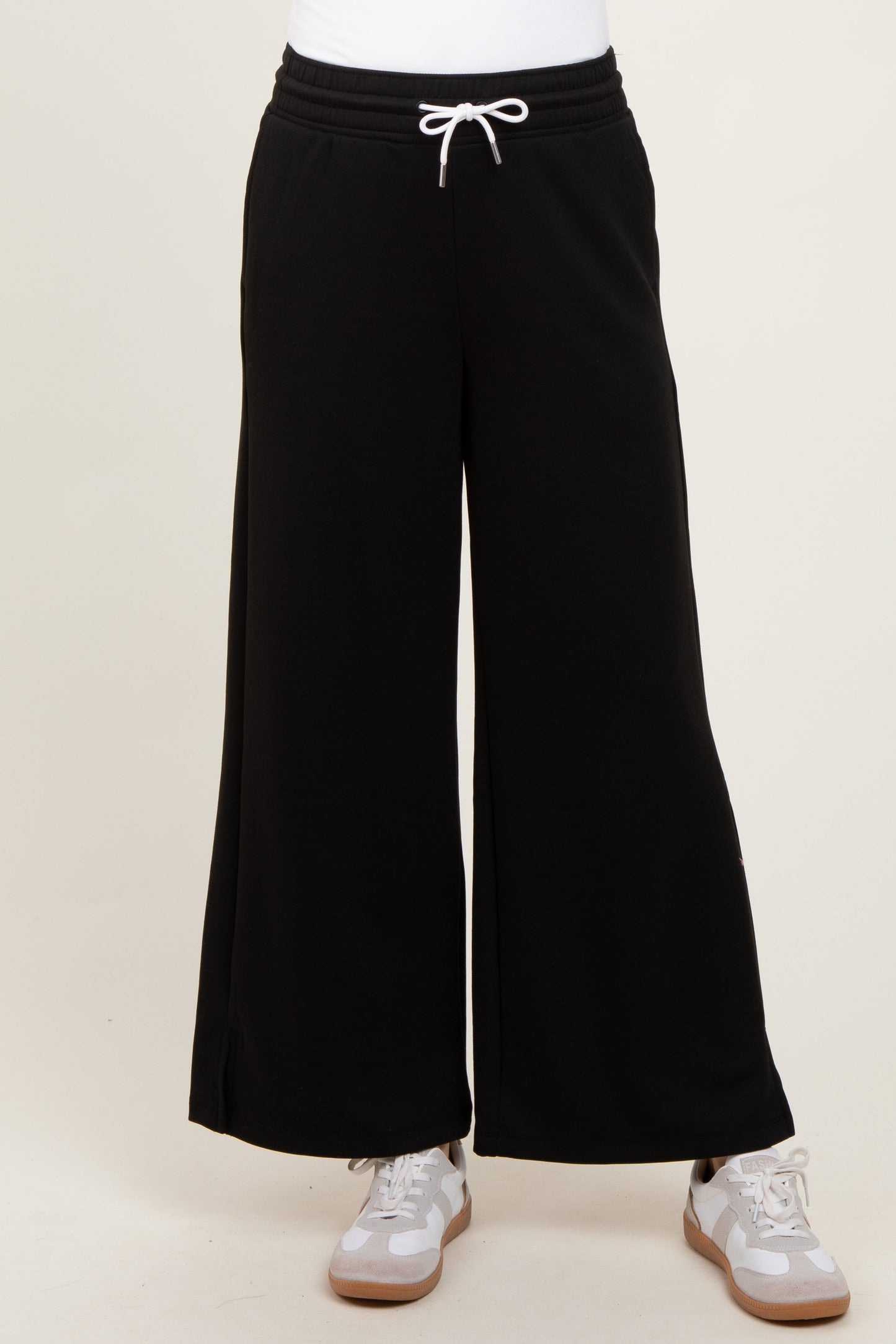 Black Drawstring Lounge Pants