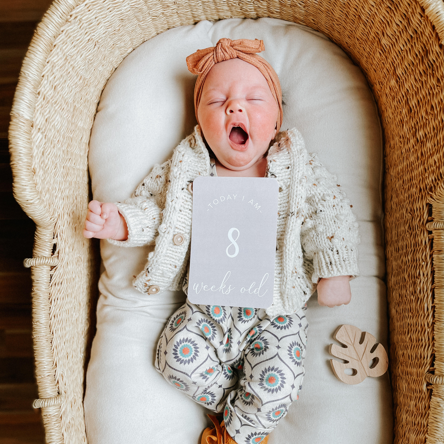 Modern Baby Milestone Cards
