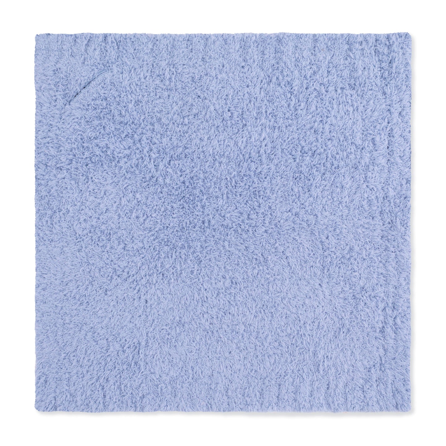 Chenille - Dusty Blue Mini Chenille Pacifier Holder Blanket