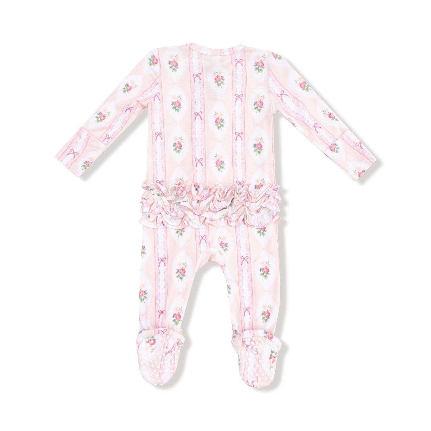 2 Way Ruffle Zipper Footie
