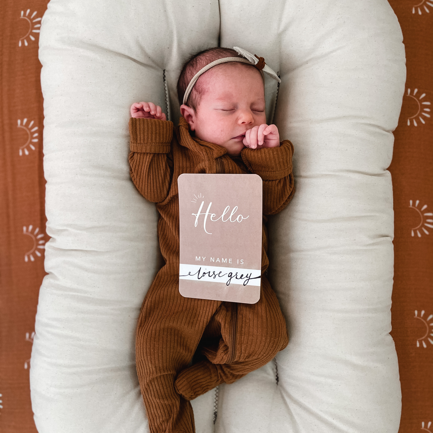 Modern Baby Milestone Cards