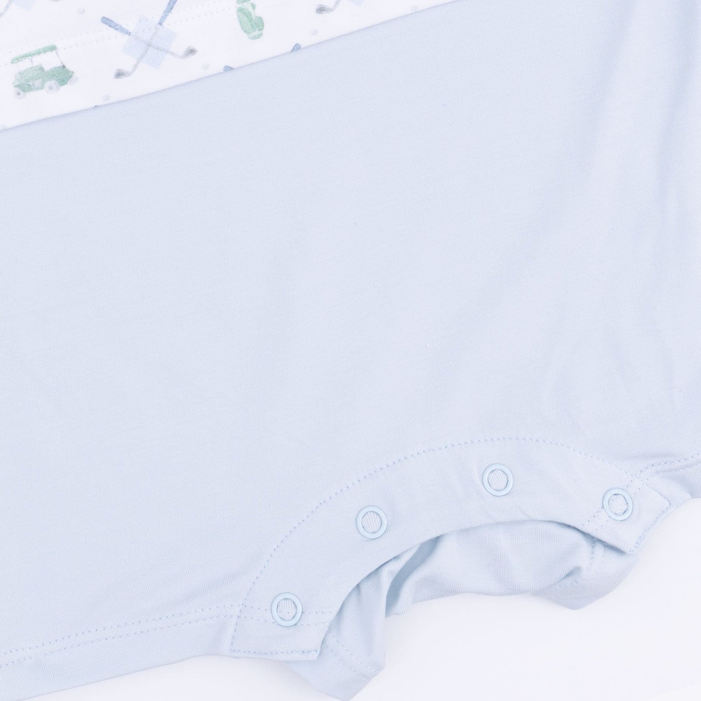 Golf Trellis Blue - Short Playsuit