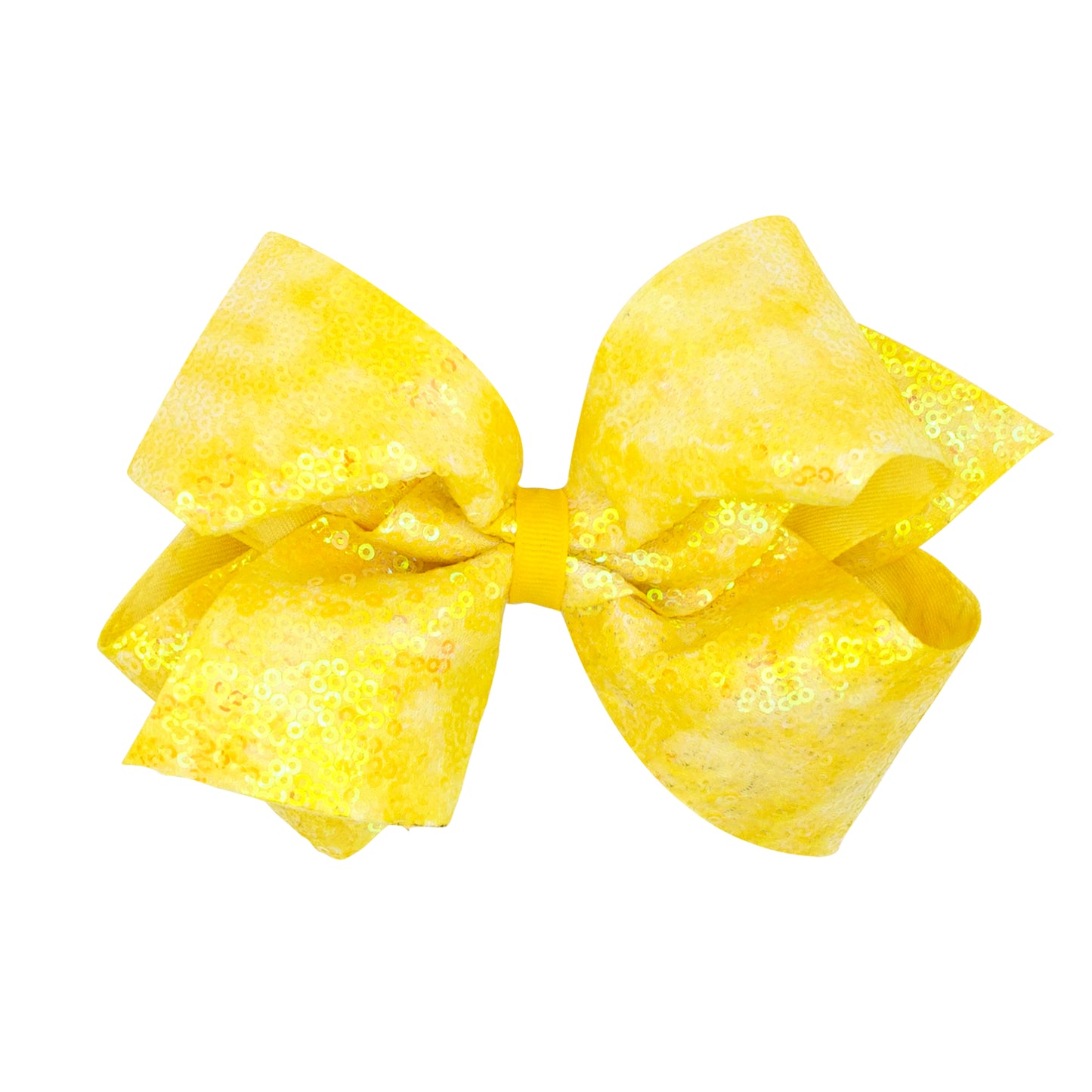 Tie Dye Ombre Sequined Bows (Multiple Colors Available)