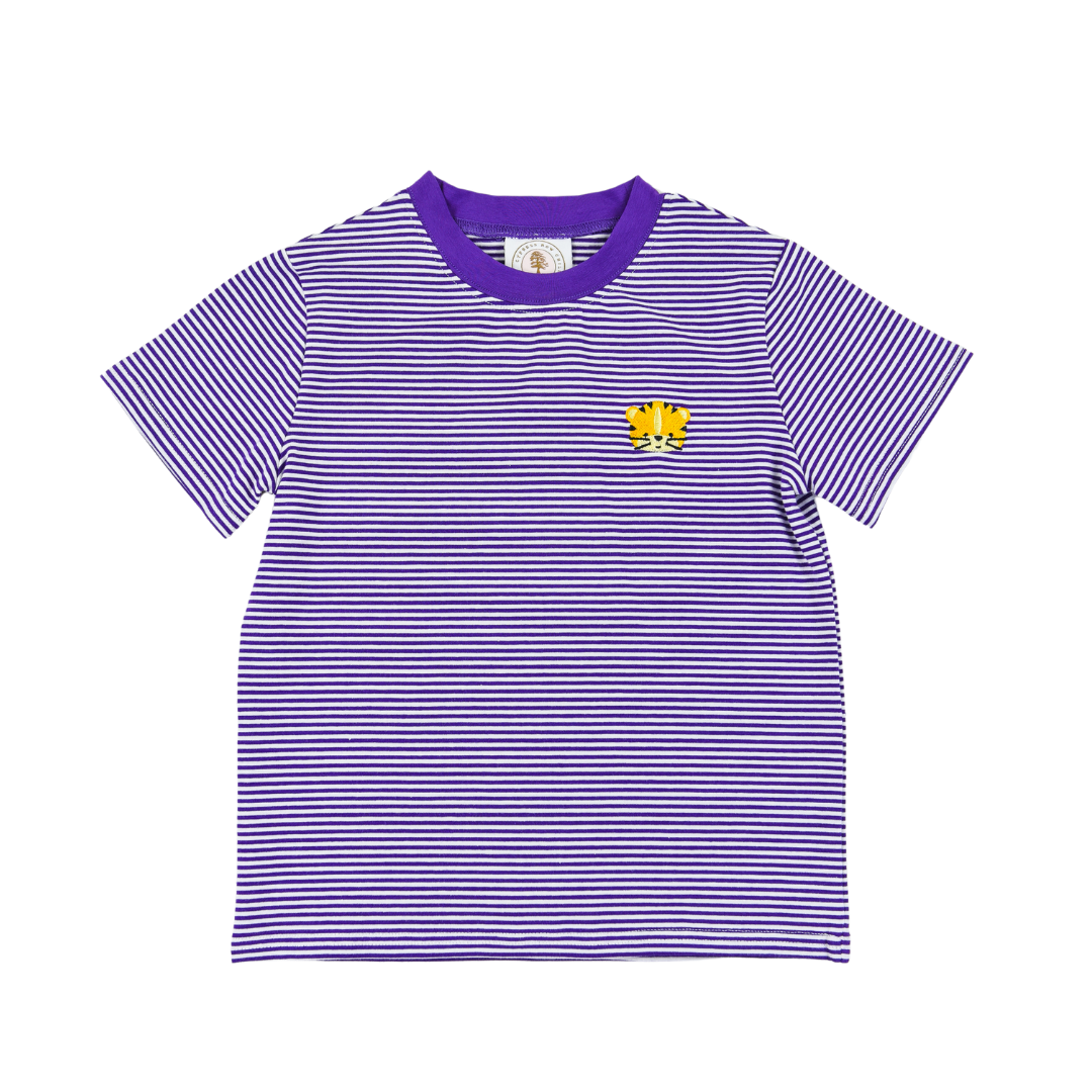Fan Zone Crew Tee- Purple