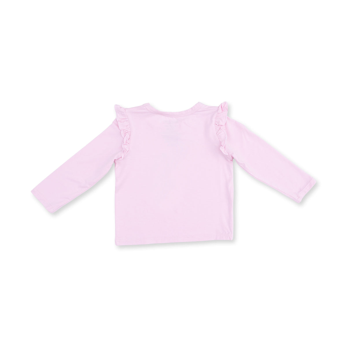 Candy Canes - Long Sleeve Ruffle Tee