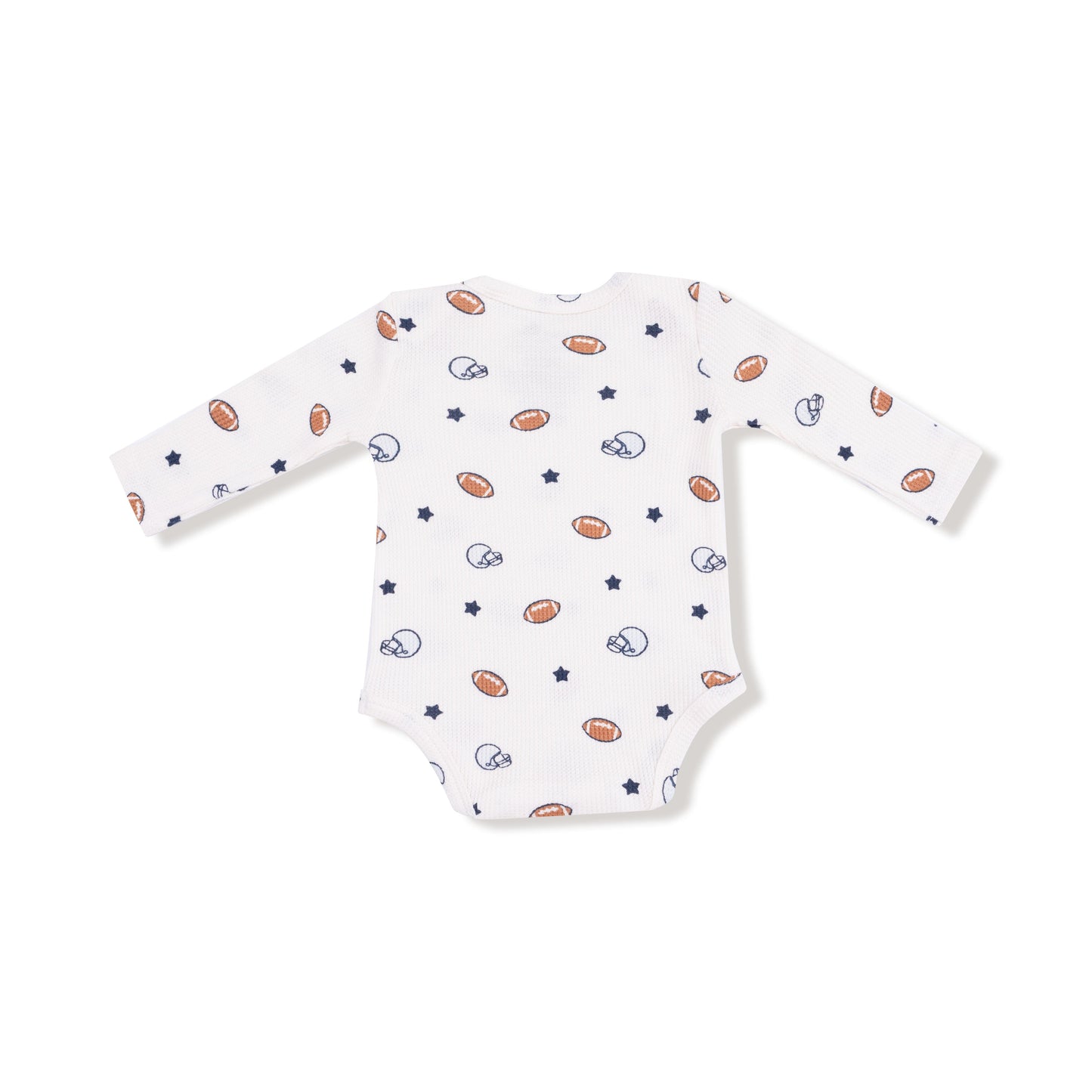 Footballs and Stars - Lap Shoulder Bodysuit
