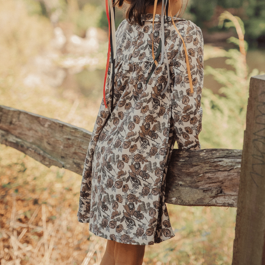 The Dressy Collar Dress - Magnolia