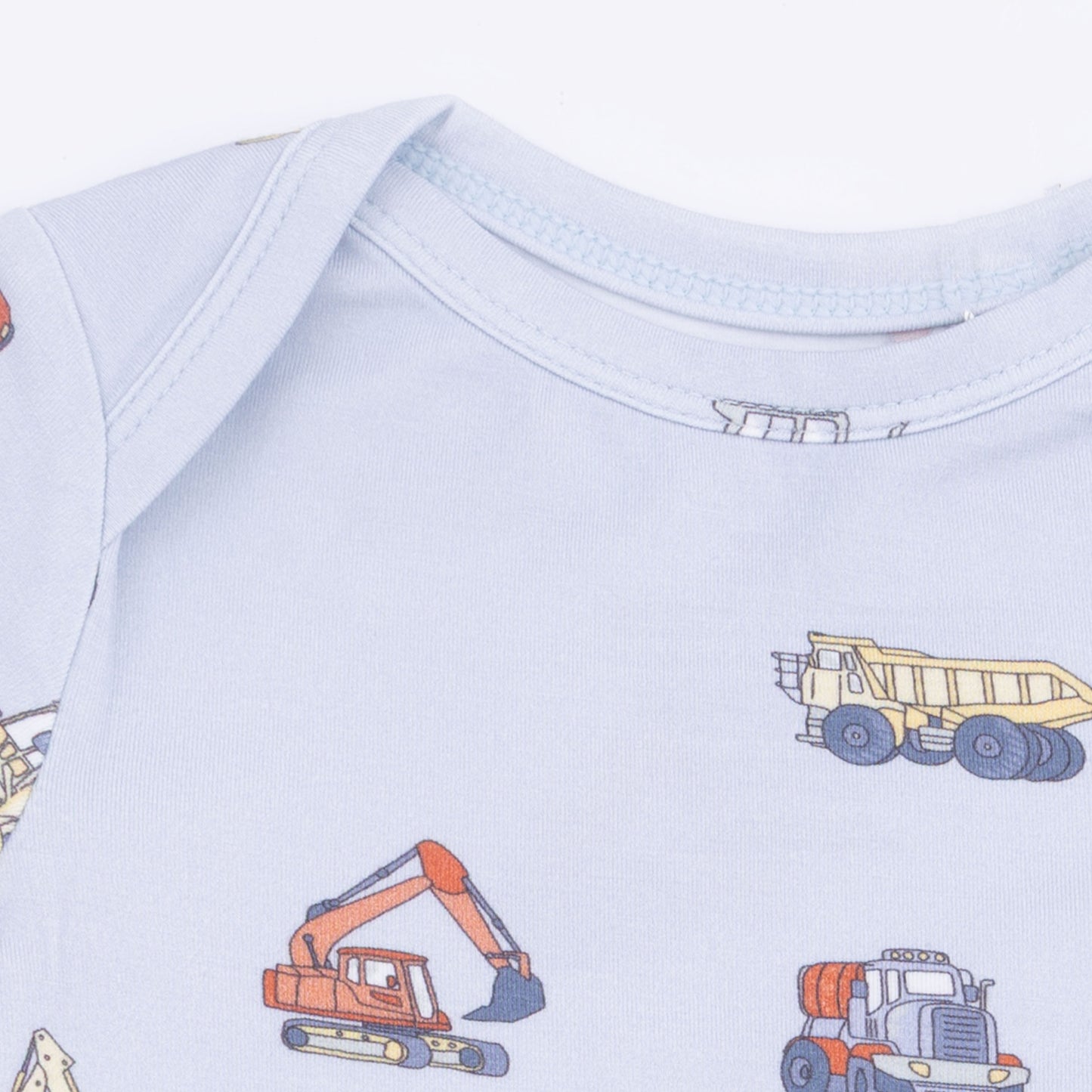 Construction Vehicles - Short Sleeve Bodysuit