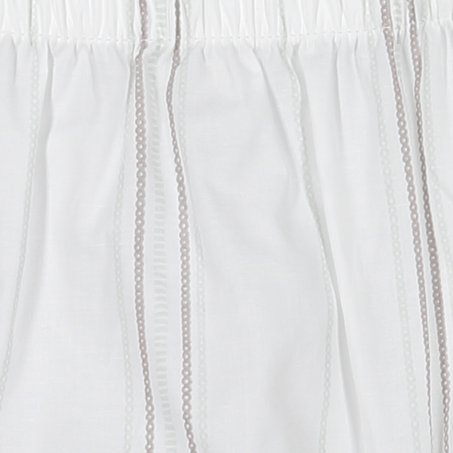 The Woven Bloomer - Mist Stripe