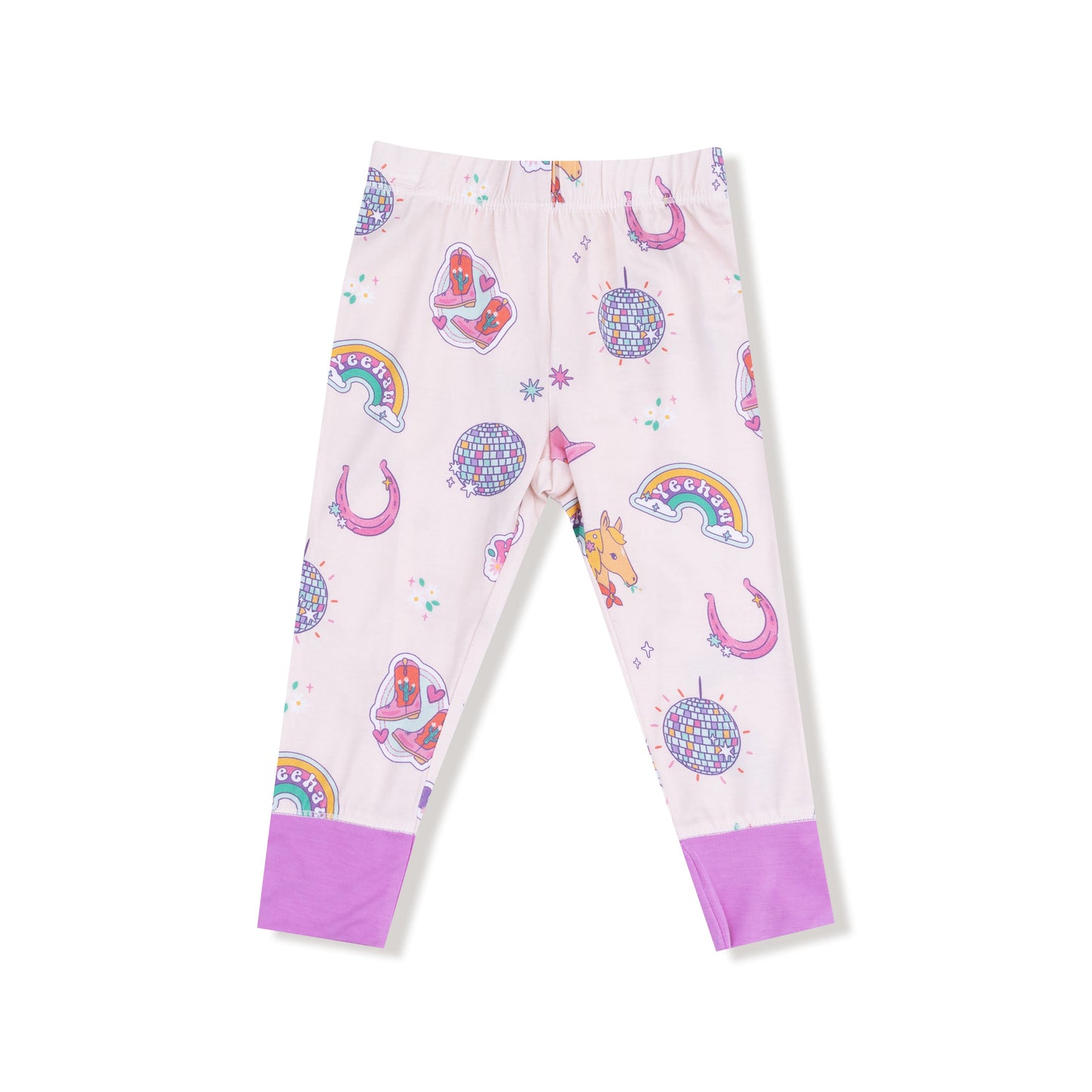 Disco Cowgirl - Long Sleeve Loungewear Set