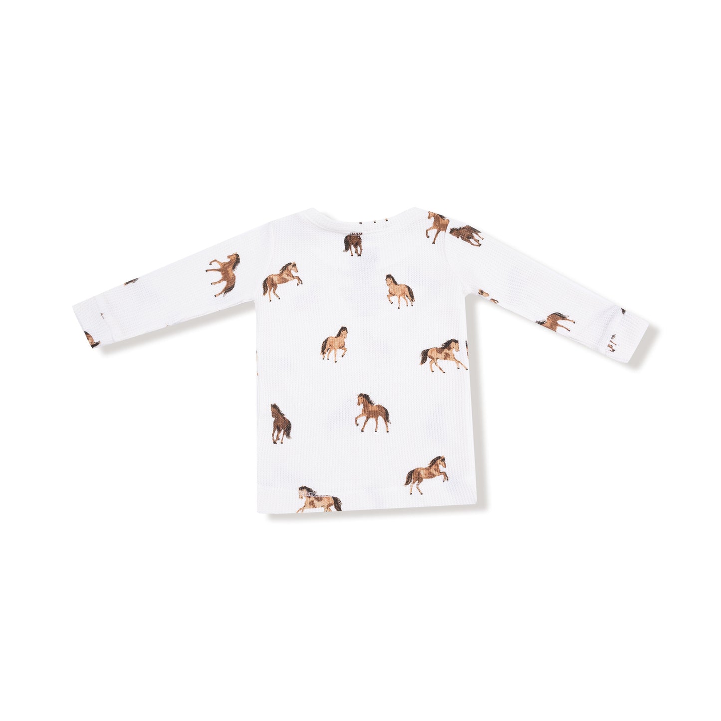 Mini Horses - Long Sleeve Loungewear Set