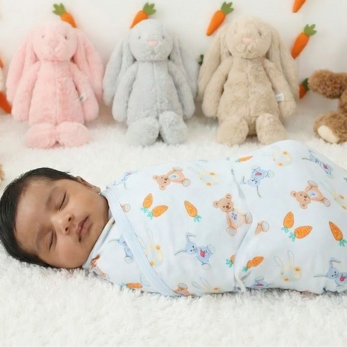 Carrot Crew Swaddle