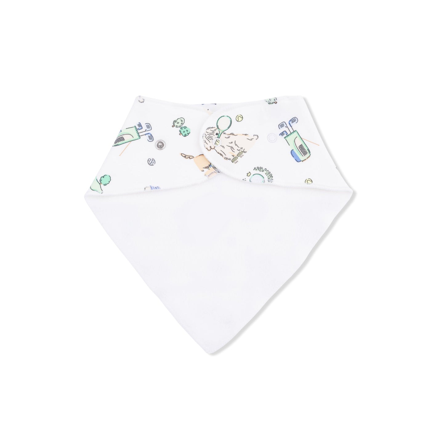 Country Club Dogs Neutral - Bandana Bib
