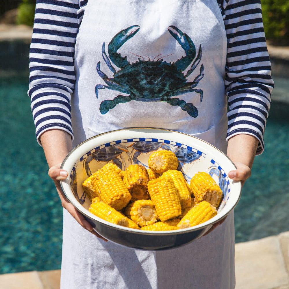 Blue Crab Serving Bowl