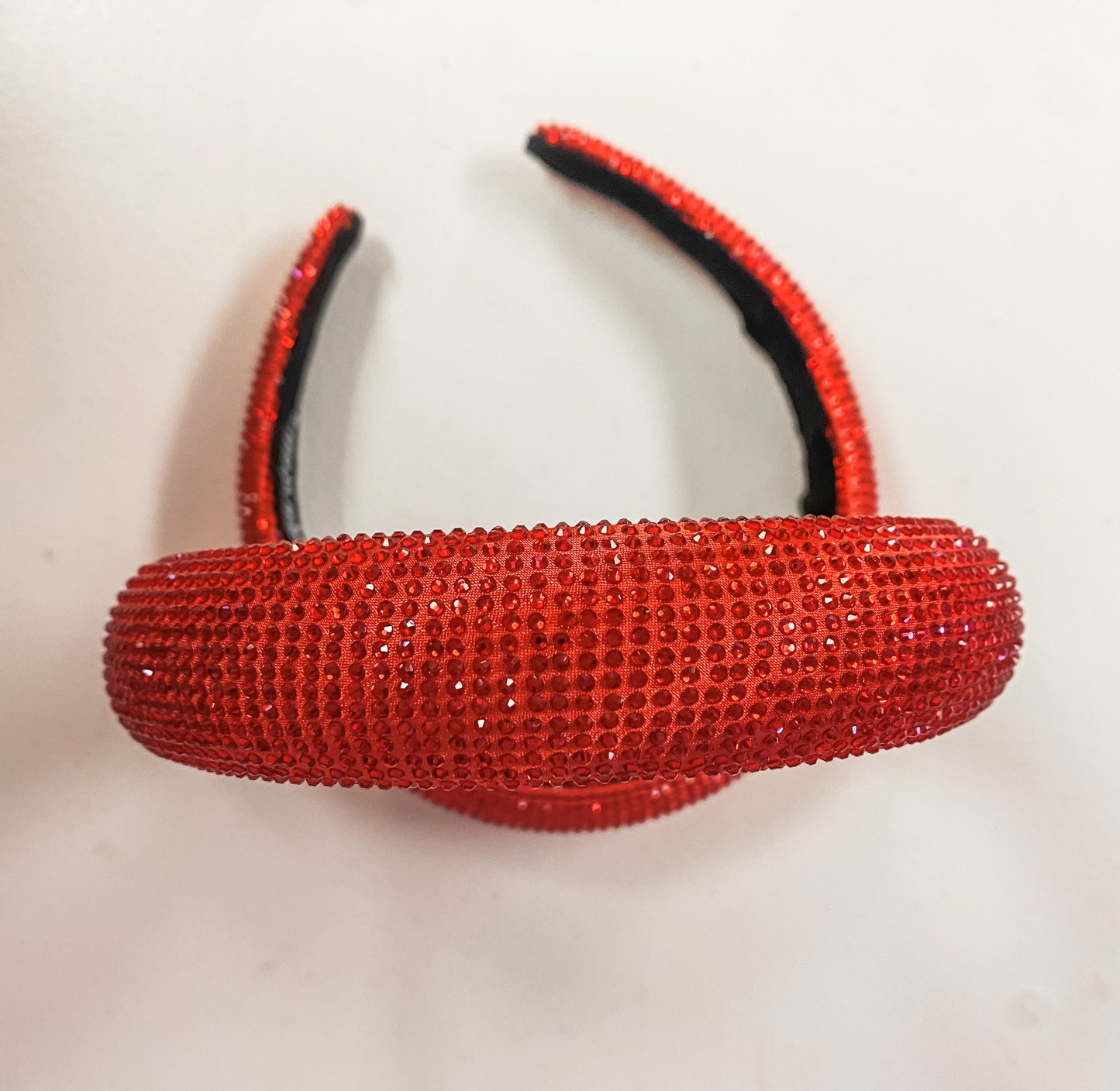 Rhinestone Headband-Red