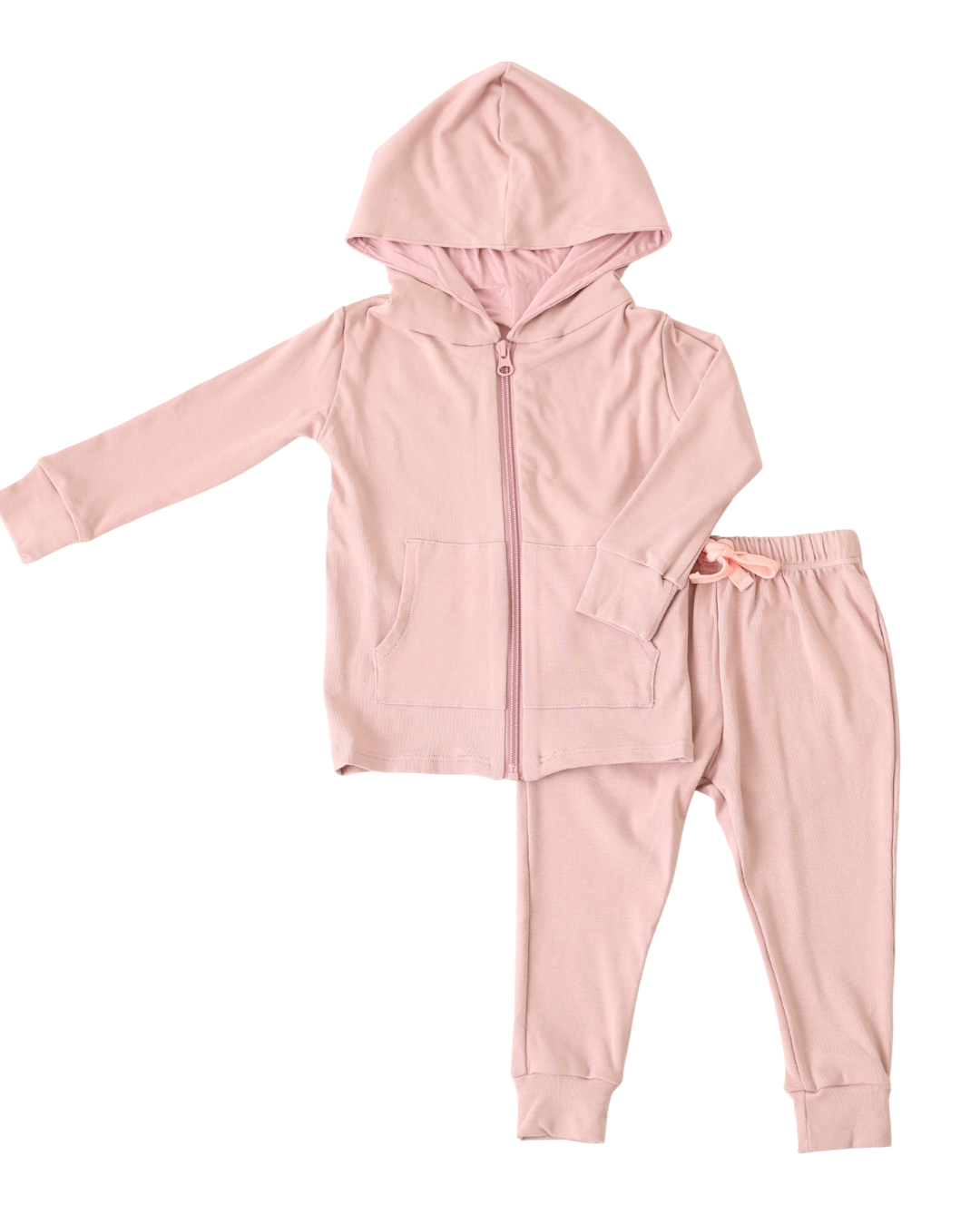 Blush Zipper Hoodie