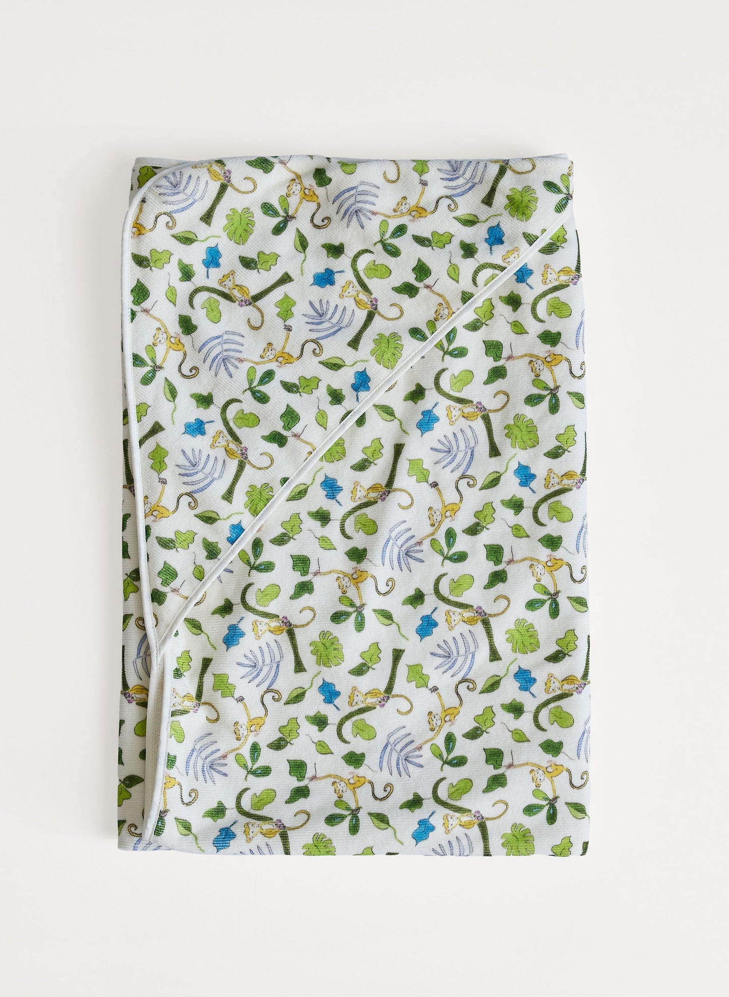 Happy Monkey Hooded Bath Towel