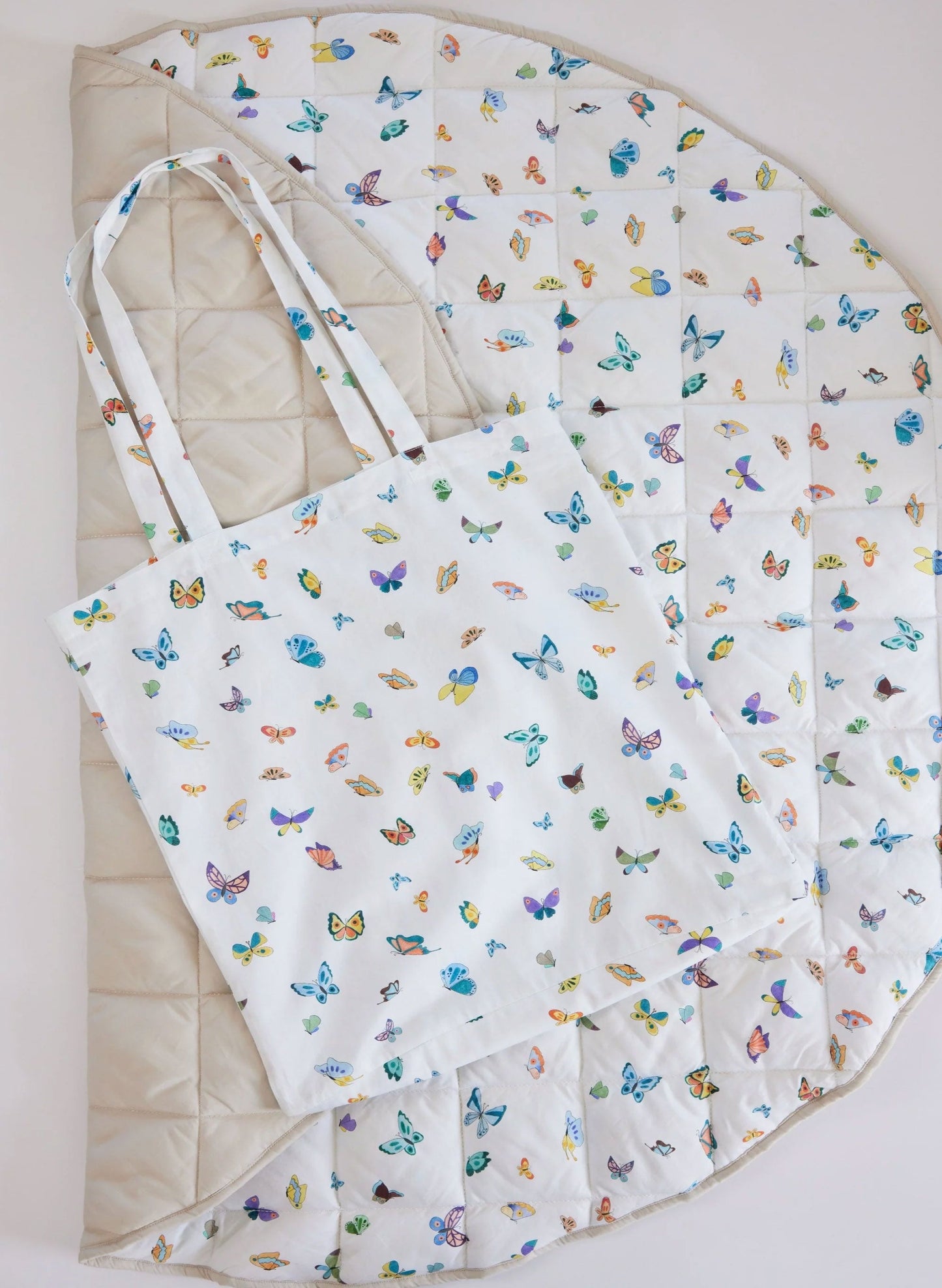Madame Butterfly Play Mat and Tote
