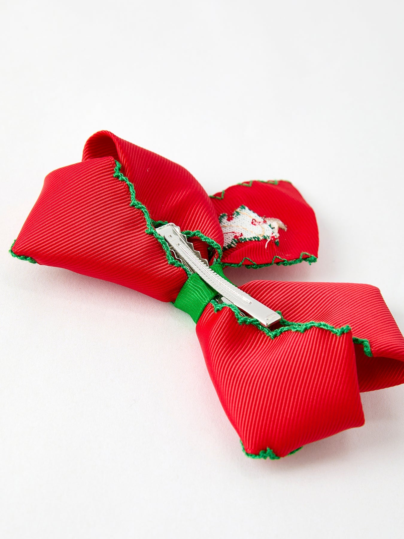 Winter Christmas tree Hair Clip