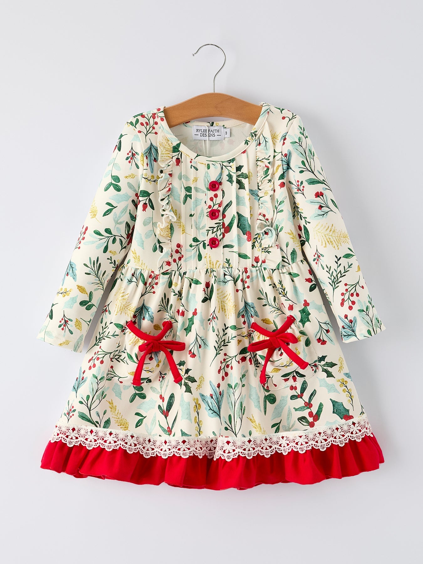 christmas dress toddler girl Girls – Holiday Floral Print Outfit with Pocke – The Prissy Pelican Color:Coral/Blue 28 Fall Wedding Color french blue 8 Years (140cm) 72