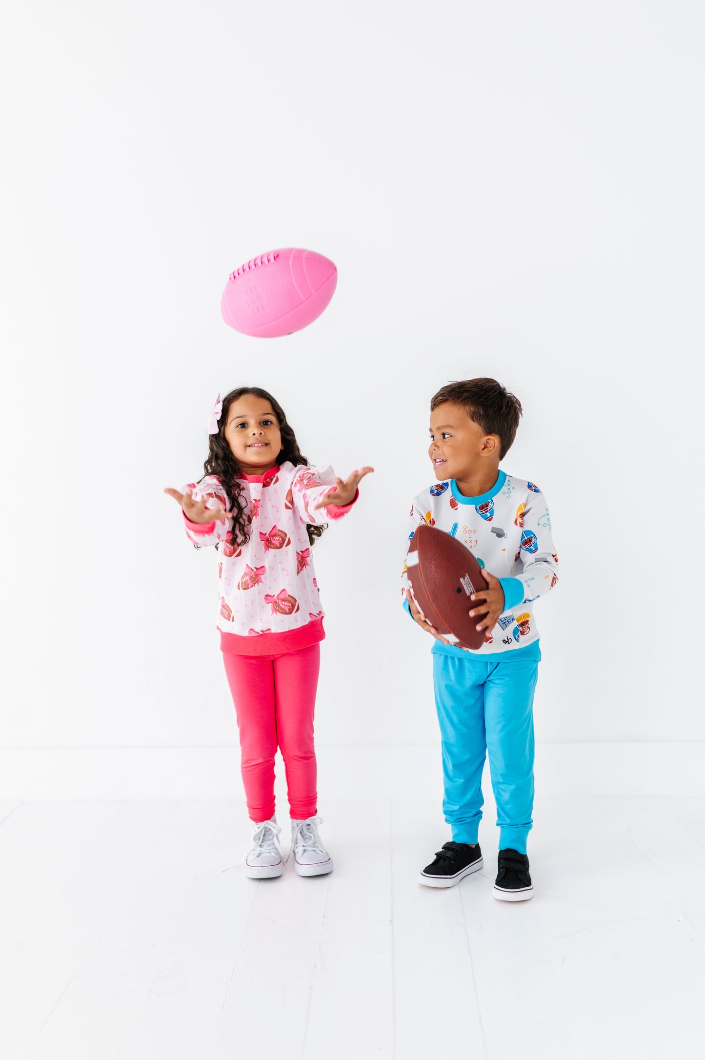 Blitz And Bows Ruffle Crewneck Sweatshirt