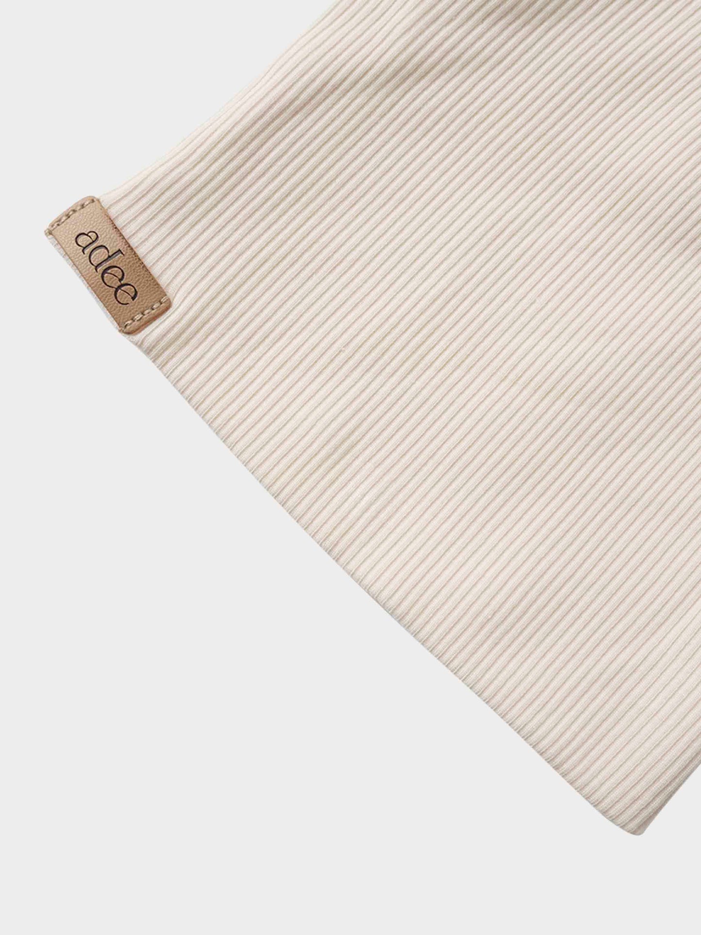 Mock Neck Beanie - Ivory